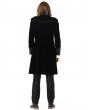 Pentagramme Retro Gothic Black Velvet Party Swallow Tail Coat For Men