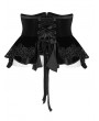 Punk Rave Black Gothic Velvet Gorgeous Retro Corset Waistband for Women