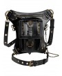 Brown Steampunk Vintage Large Capacity Gear Shoulder Backpack Bag