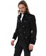 Pentagramme Black Retro Gothic Brocade Aristocrat Jacket for Men