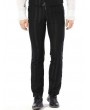 Pentagramme Black Retro Gothic Striped Slim Long Pants for Men