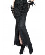 Pentagramme Black Gothic Sexy Velvet Fishtail Long Skirt