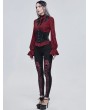 Devil Fashion Black Gothic Lace Underbust Corset Waistband for Women