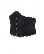 Devil Fashion Black Gothic Lace Underbust Corset Waistband for Women