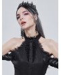 Devil Fashion Black Gothic Retro Dark Queen Style Crown Headdress