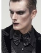 Devil Fashion Black Gothic Retro Jacquard Bowtie for Men