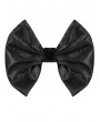 Devil Fashion Black Gothic Retro Jacquard Bowtie for Men