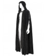 Devil Fashion Black Gothic Punk Long Hooded Cape for Men