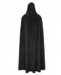 Devil Fashion Black Gothic Punk Long Hooded Cape for Men