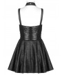 Punk Rave Black Gothic Punk Sexy Spider Web Short Dress