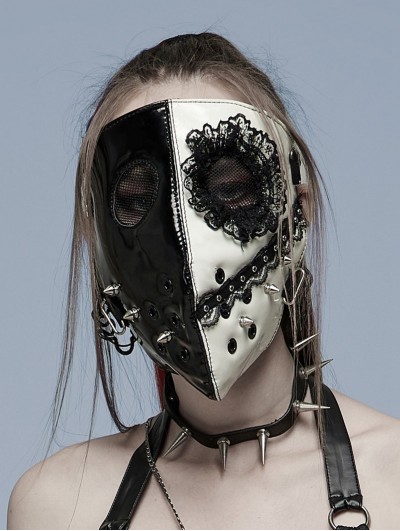 Punk Rave Dark Gothic Lolita Mask