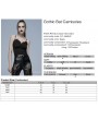 Punk Rave Black and Red Gothic Daily Wear Bat Camisoles for Women