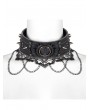 Punk Rave Black Gothic Punk Lolita Choker Collar for Women