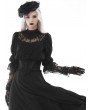 Dark in Love Black Gothic Noble Embroidered Underbust Corset Waistband for Women