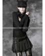 Punk Rave Black Gothic Punk Short Skirt