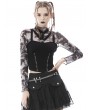 Dark in Love Black Gothic Punk Rebel Daily Wear Tank Top for Women