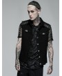 Punk Rave Black Gothic Punk Rock Daily Wear Vest for Men