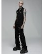 Punk Rave Black Gothic Punk Rock Daily Wear Vest for Men