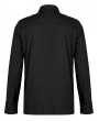 Punk Rave Black Gothic Punk Asymmetric Long Sleeve Shirt for Men