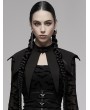 Punk Rave Black Gothic Dark Bat Wing Collar for Women