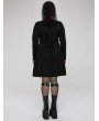 Punk Rave Black Gothic Punk High Neck Long Sleeve Daily Wear Plus Size Dress
