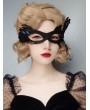 Mermaid Princess Black Gothic Masquerade Eye Mask