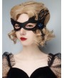 Mermaid Princess Black Gothic Masquerade Eye Mask