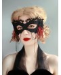 Black Gothic Halloween Spider Tassel Princess Mask