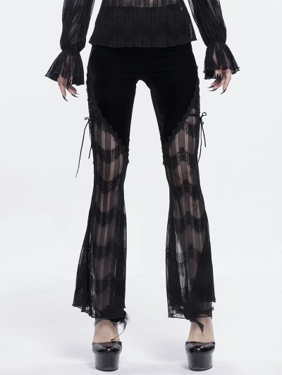 Lazarus' Flared Gothic Pants – DevilFashion Official