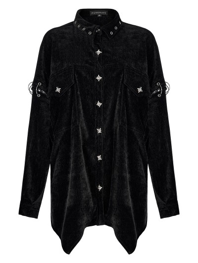 Gothic Punk Nostalgicシャツブラウス Amavel ブラック ◇Gothic Punk Nostalgicシリーズ◇ | Amavel BLOG