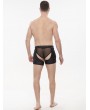 Devil Fashion Black Gothic Sexy Lingerie Hollow Out Underwear for Men