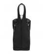 Devil Fashion Black Gothic Punk Skull Sleeveless Hooded Vest Top for Men