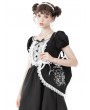 Dark in Love Black and White Gothic Lolita Adventures of Little Bear Shoulder bag
