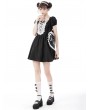 Dark in Love Black and White Gothic Lolita Adventures of Little Bear Shoulder bag