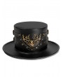 Steampunk Plague Doctor Black Gothic Unisex Magician Top Hat