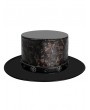 Steampunk Halloween Retro Floral Pattern Plague Doctor Unisex Magician Hat