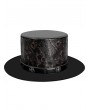 Steampunk Halloween Retro Floral Pattern Plague Doctor Unisex Magician Hat