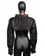 Black Gothic Steampunk Vintage Costume Bolero Shrug Jacket
