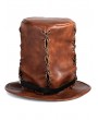 Brown Retro Do Old Style Goggles Costume Steampunk Top Hat