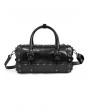 Devil Fashion Black Gothic Punk PU Leather Skull Rivet Handbag