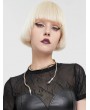 Devil Fashion Silver Gothic Punk Snake Choker Necklace