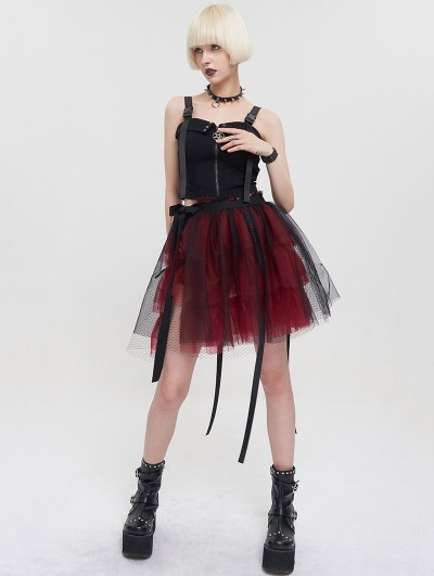 スカート DARK RED RUM transform demonic skirt Vampire Skirt – ACDC RAG