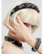 Devil Fashion Black and Silver Skull Gothic Punk Fashion Headband for Women
