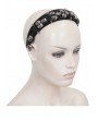 Devil Fashion Black and Silver Skull Gothic Punk Fashion Headband for Women