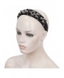 Devil Fashion Black and Silver Skull Gothic Punk Fashion Headband for Women