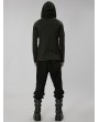 Punk Rave Dark Gothic Punk Daily Wear Long Sleeve Hooded T-Shirt for Men