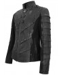 Devil Fashion Black Gothic Punk Rock Daily Wear Short Jacket for Men