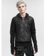 Devil Fashion Black Gothic Punk Stylish Daily Wear Vest Top for Men