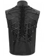 Devil Fashion Black Gothic Punk Stylish Daily Wear Vest Top for Men