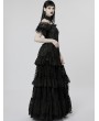 Punk Rave Black Gothic Vintage Gorgeous Lace Long Victorian Party Dress